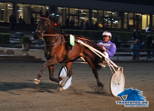 Scott Laser med Christian Laser  vandt sin første sejr i år