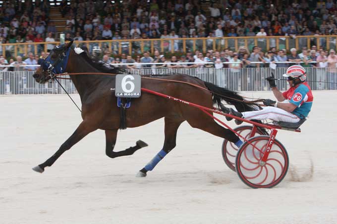 Banerekordholderen Sharon Gar med Pietro Gubellini. Foto De Nardin,Trenno