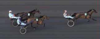 Sidsel vinder sikkert med Herman R Tvedt i sulkyen i rekord 1.13.6a/1609 m.
