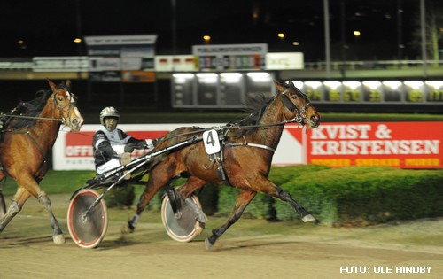 Sir Diamond og Kaj Westergaard kan være et godt holdepunkt i V 5-spillet. Foto Ole Hindby