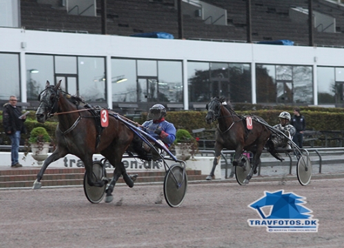 Sisley med Rene Jonassen sender mange V5-kuponer ud i mørket, da de vinder 2, afdeling sikkert