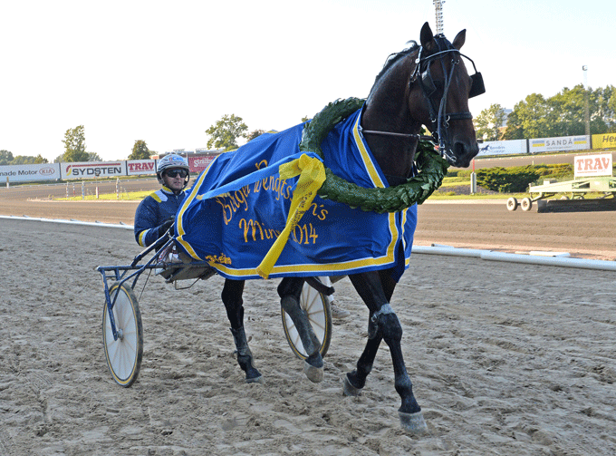 Standout med Ulf Ohlson vandt Gulddivisionen i 1.10.3a/1640 m. Kanal 75.