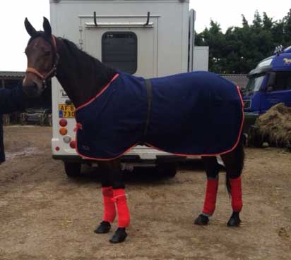 Titanio CR - ved afrejsen fra Holland. Foto privat