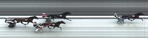 Så sikkert vandt TRust Boom Bay, da den holdt sig i trav hele vejen rundt,