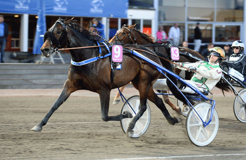 Tullamore G K med Jeppe Juel vandt sikkert. Foto Kanal 75