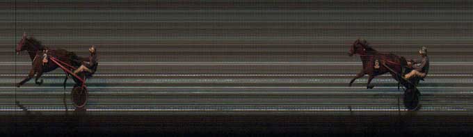 Så sikkert vandt U S Sport foran Timber Mile  i aftes på Bergen Travpark