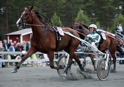Vâsterbo Exact med THomas Uhrberg var aftenens største overraskelse. Foto Kanal 75